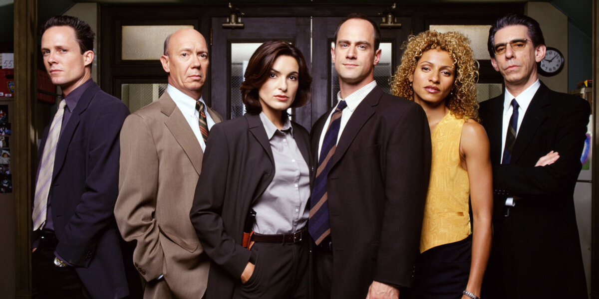 Law &amp; Order SVU Dean Winters Detective Brian Cassidy Dann Florek Captain Donald Cragen Mariska Hargi