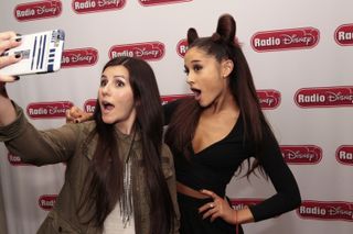 Ariana Grande and DJ Candice Valdez