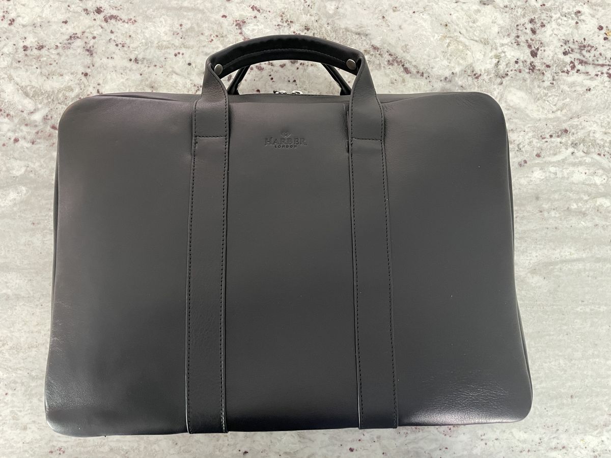Harber London Laptop Briefcase Lifestyle