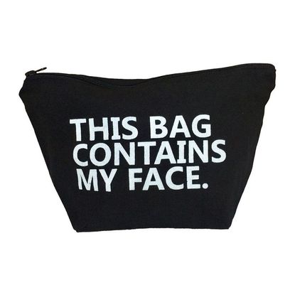 Ella Sussman 'This Bag Contains My Face' Makeup Bag