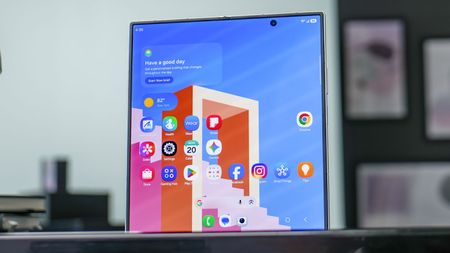 Galaxy Z Fold 8 Ultra shown in hand