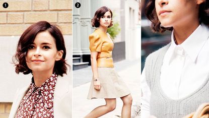 Grid of photos of Miroslava Duma