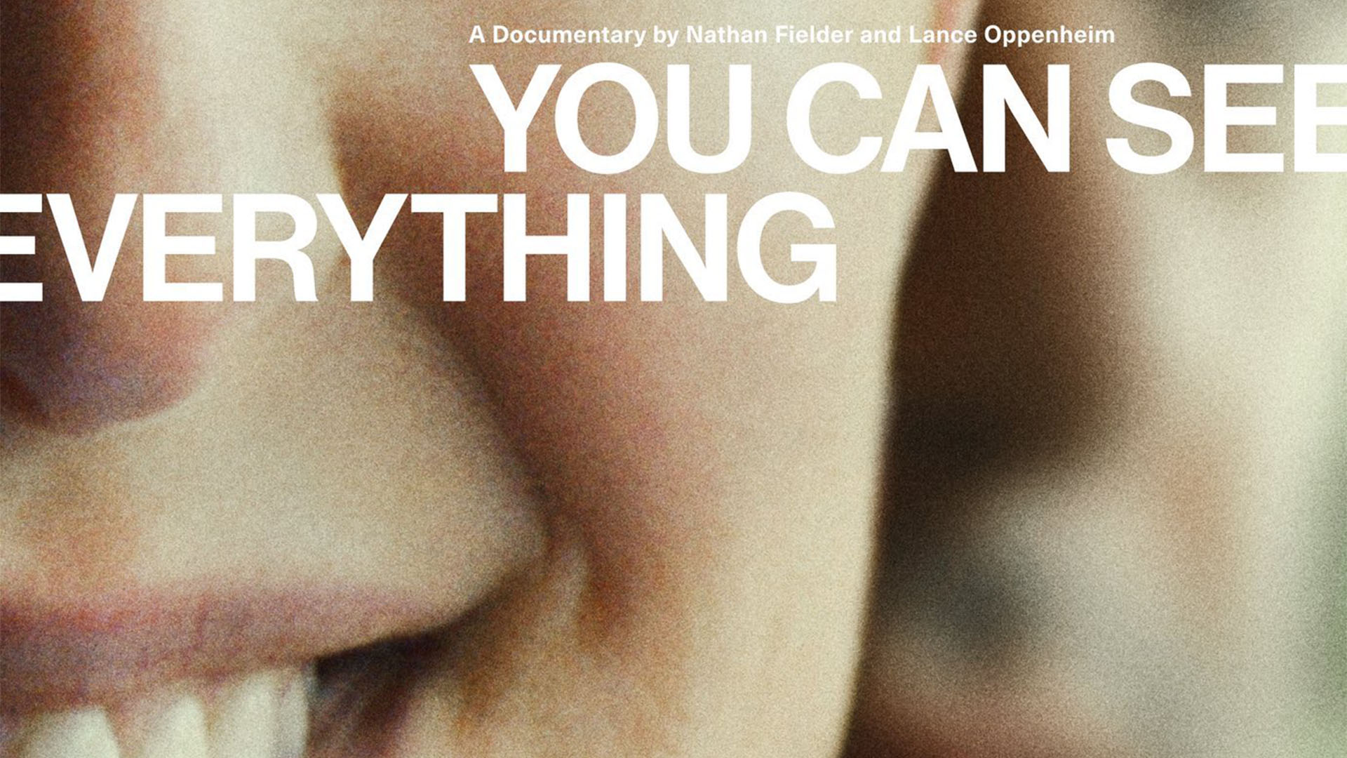 You Can See Everything poster