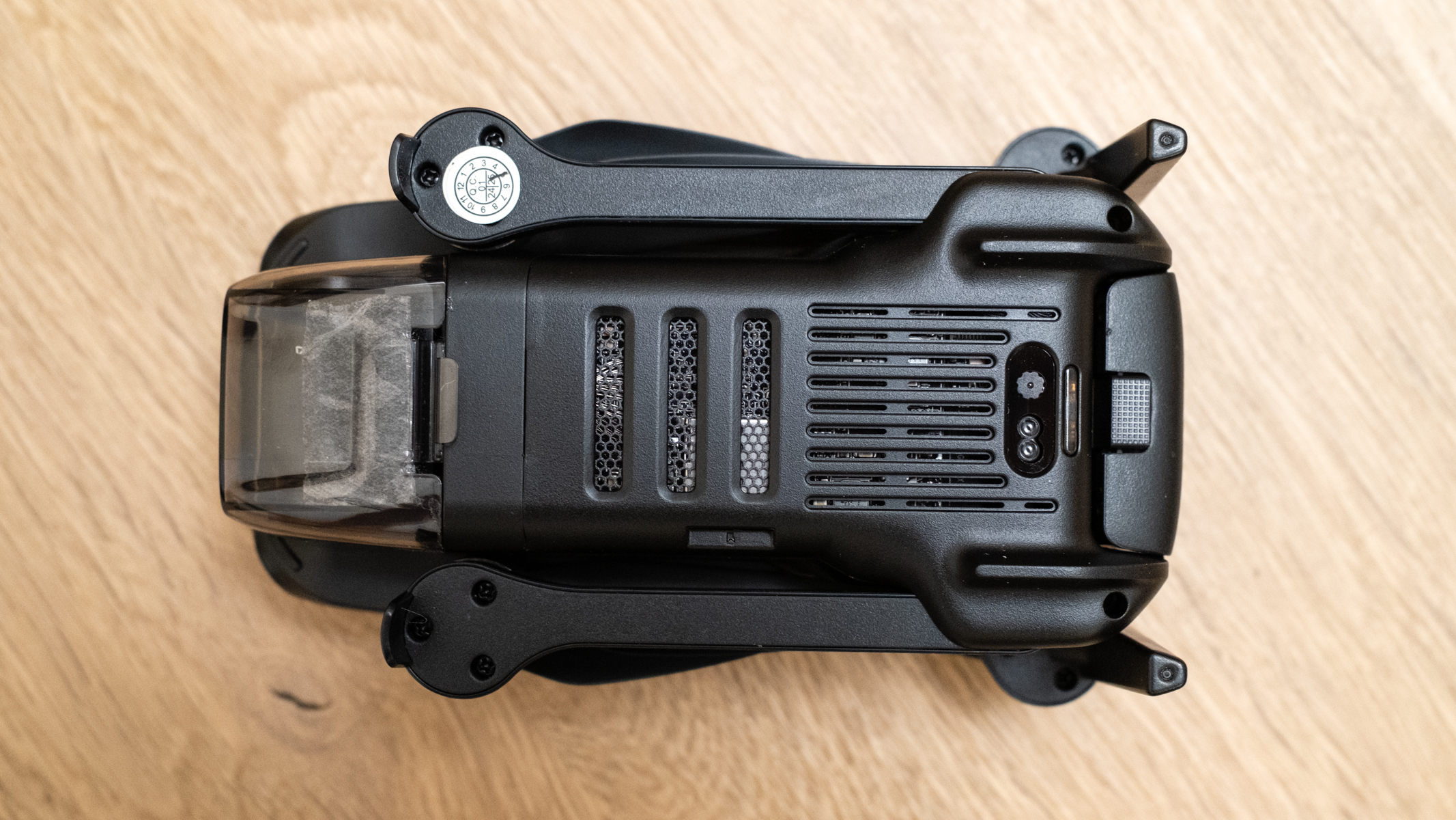 Ruko U11MINI 4K bottom view folded