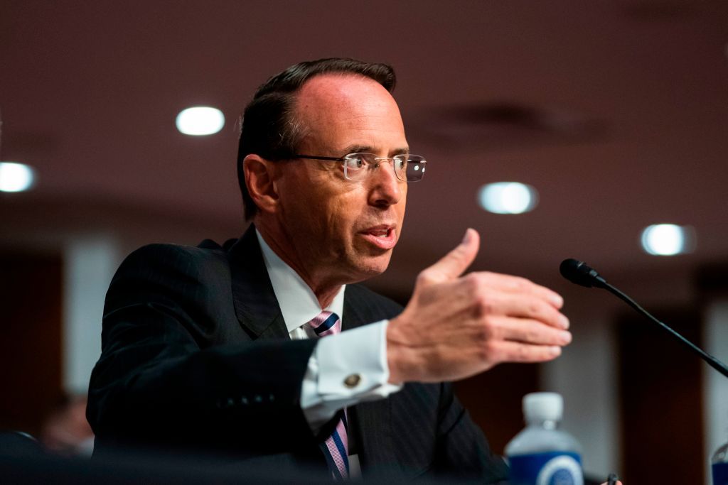 Former Deputy Attorney General Rod Rosenstein