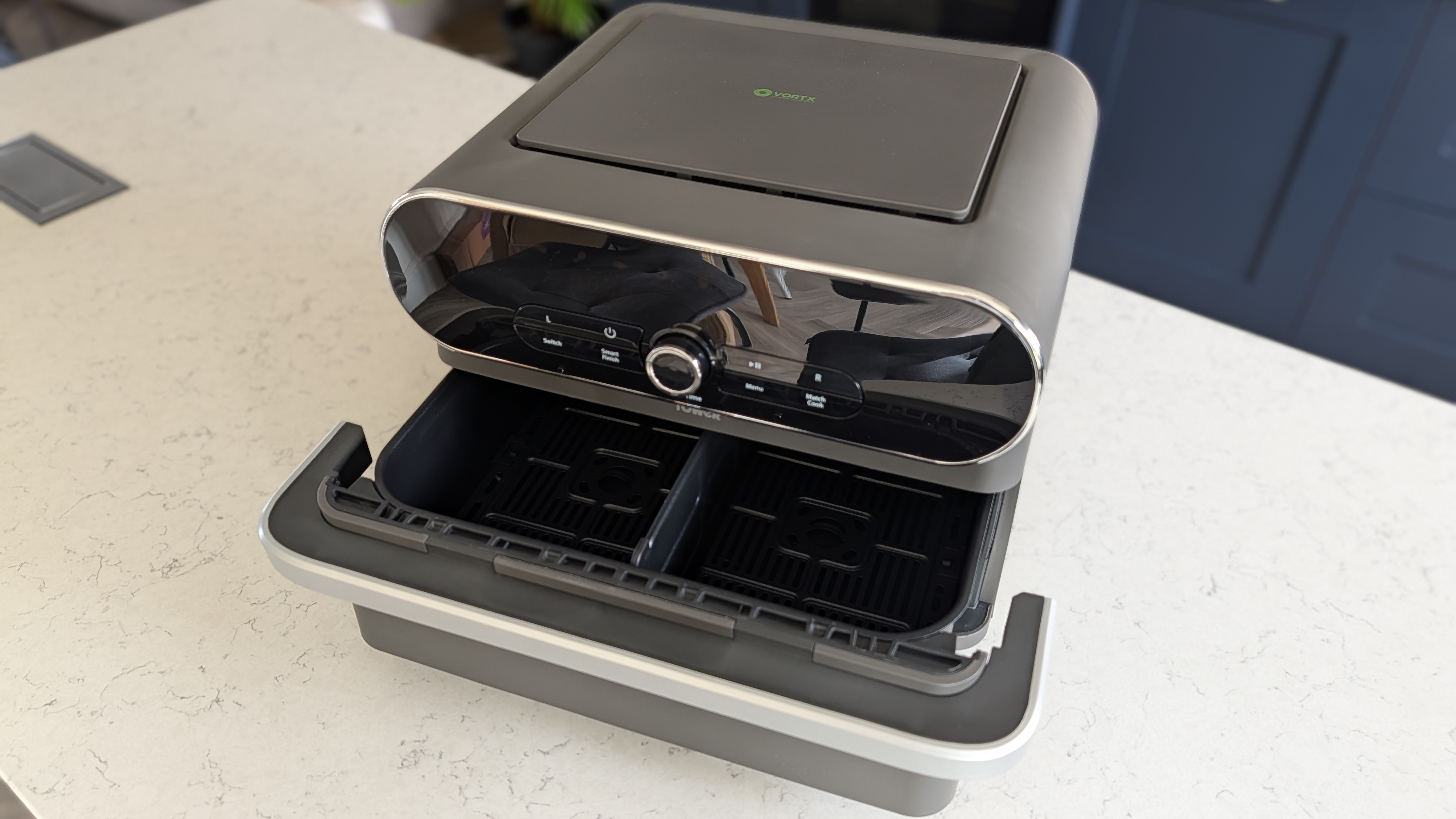 Tower Elite 11-Liter Flexi Drawer Air Fryer on kitchen counter