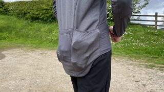 Rab Ridgeline Jacket prolapsing pocket detail