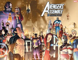 Avengers Assemble Omega #1 cover