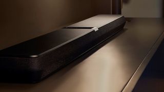 Bowers & Wilkins Panorama 3 on wooden tabletop