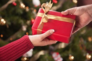 gift-giving on Christmas