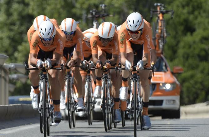 Euskaltel Euskadi in the TTT