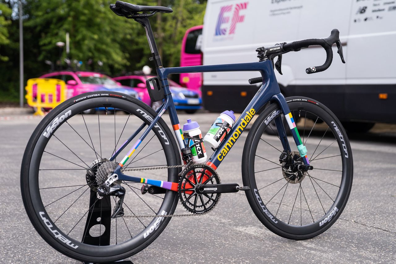 Hugh Carthy's Cannondale SuperSix Evo