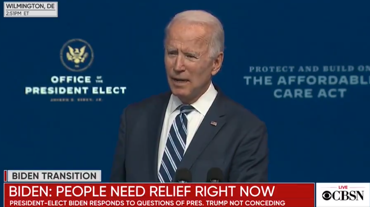 President-elect Joe Biden.