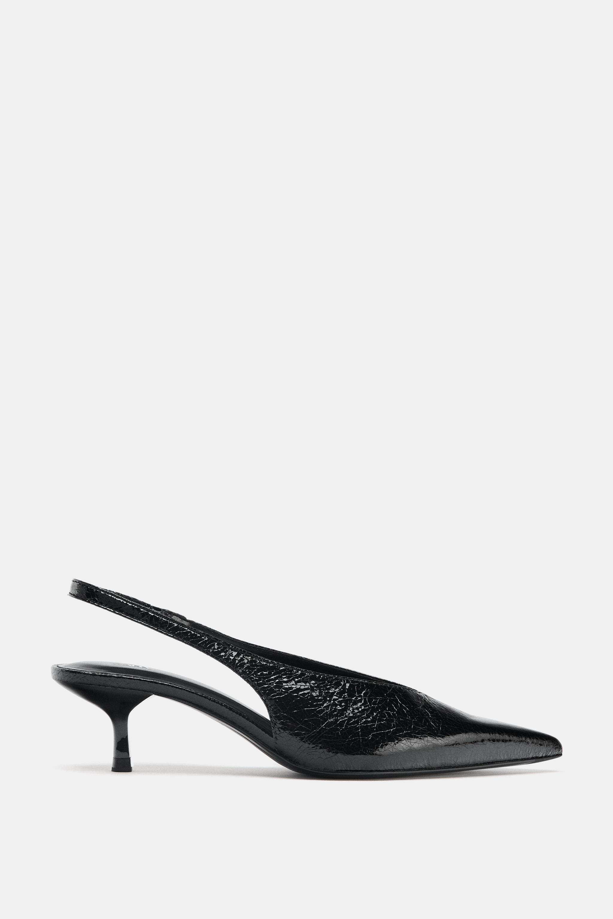 Slingback High-Heel Shoes