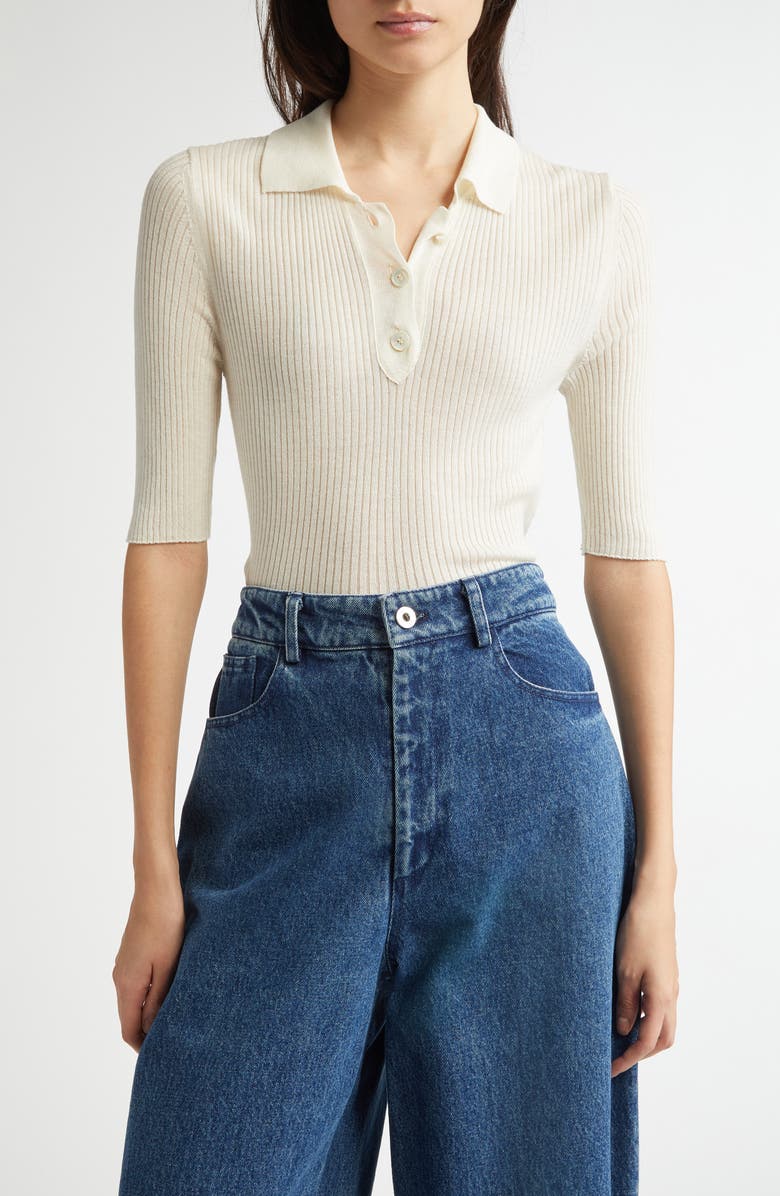 Half Sleeve Knit Polo