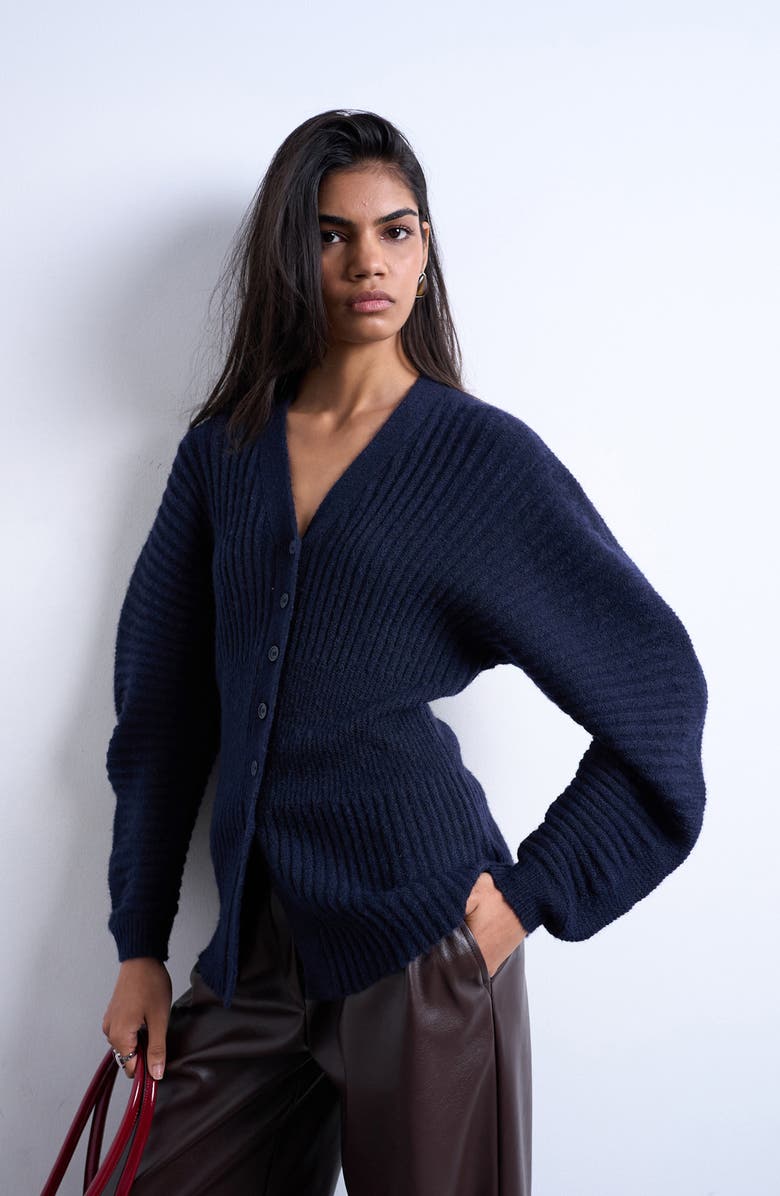 Ovoid Cinch Cardigan