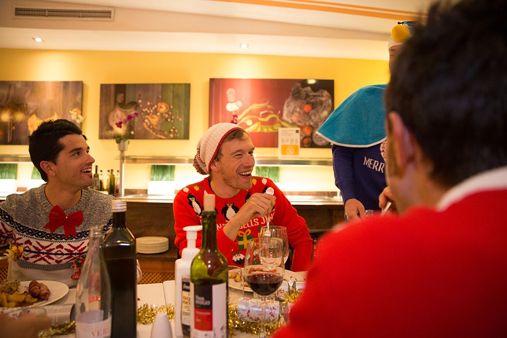 The Team Sky 2015 holiday dinner