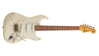 Jeff Beck's C. 1960 Olympic White Fender Stratocaster