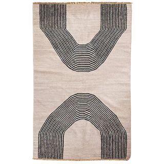 A printed rug