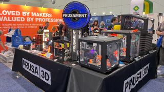 From Prusa to Polymaker, all the biggest names in 3D printing came out to play.