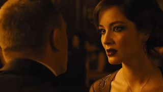 Bérénice Marlohe talking to Daniel Craig in Skyfall