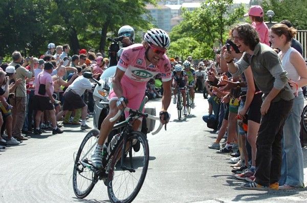 It was not a light effort for Danilo Di Luca. He put on a great show for the tifosi.