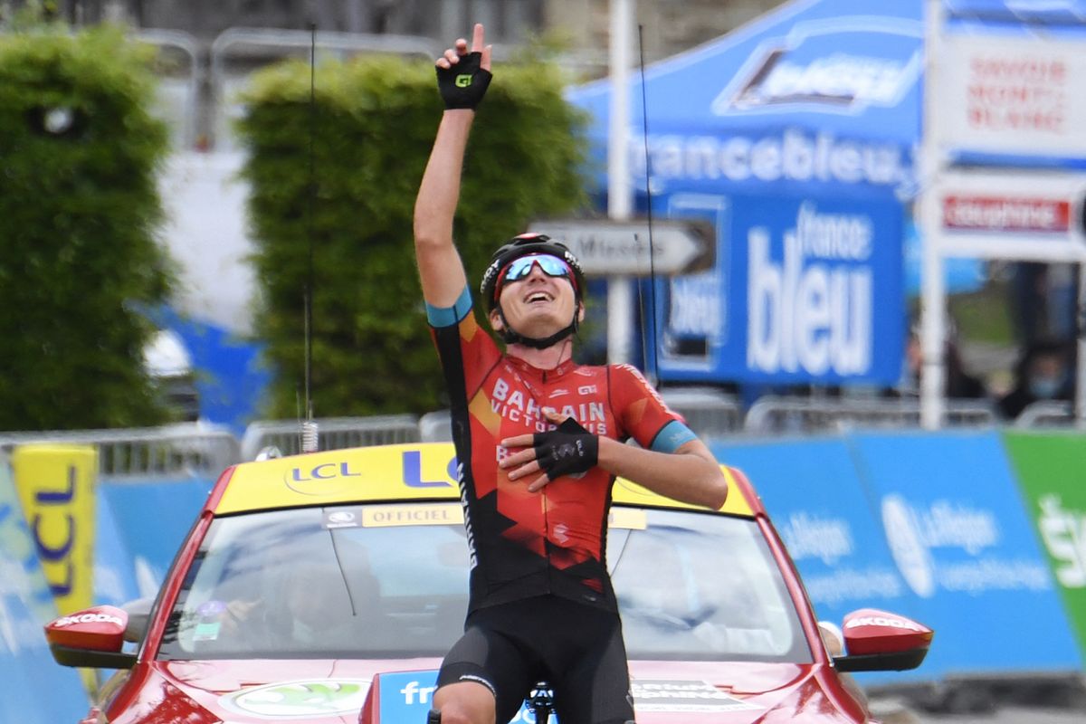 ‘It’s never felt so easy on the bike’: Mark Padun doubles Dauphiné win tally and takes polka dot jersey for good measure