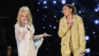 Dolly Parton and Miley Cyrus