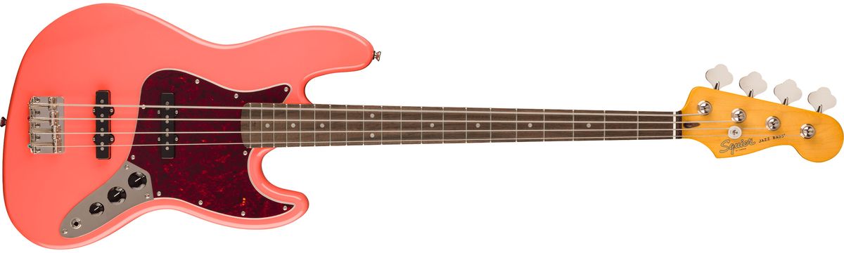 Squier Classic Vibe '60s Jazz Bass Tahitian Coral