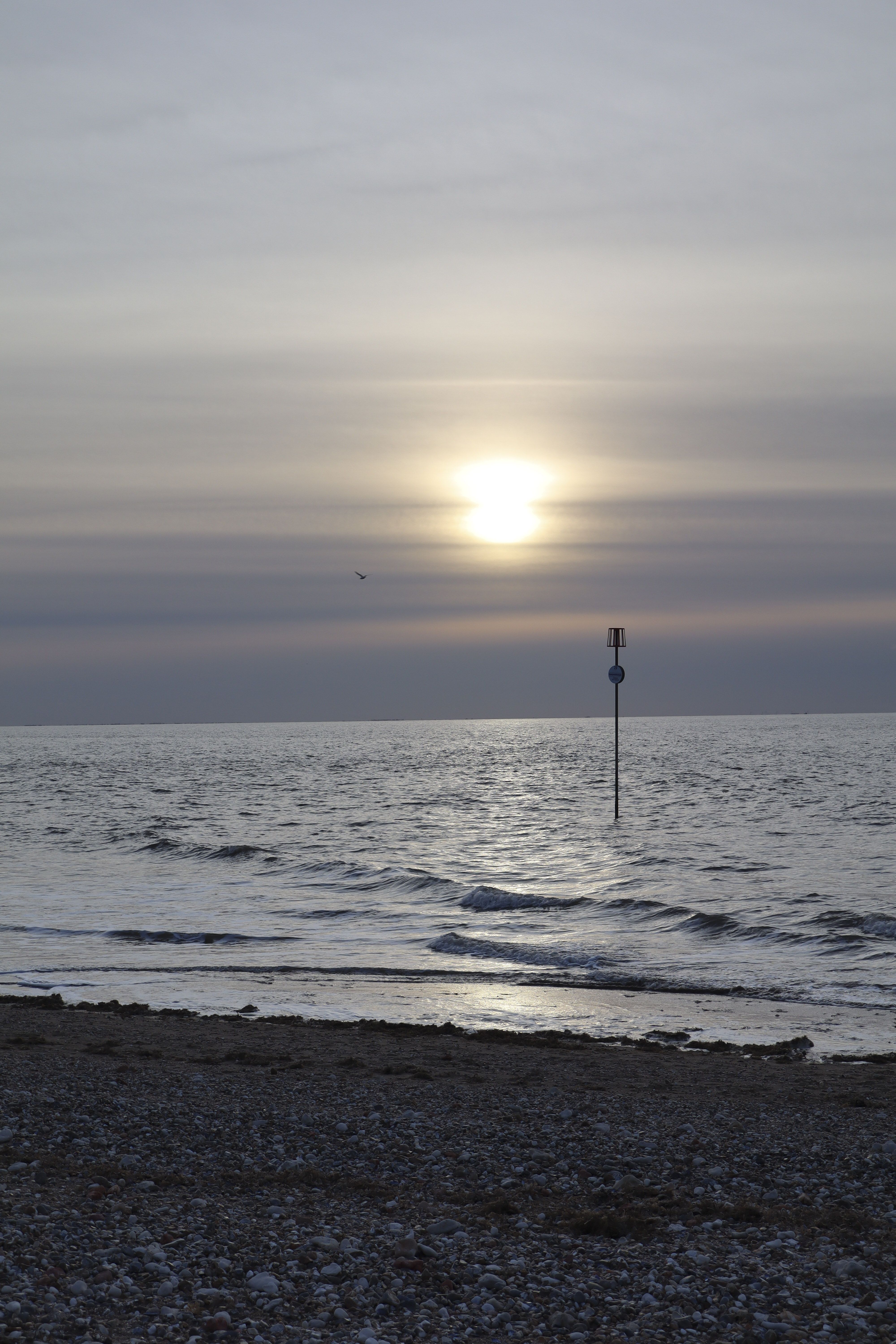 Test shot taken with LEE85 GND Filter sunset beach