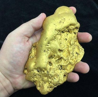 A massive gold nugget is up for sale in California