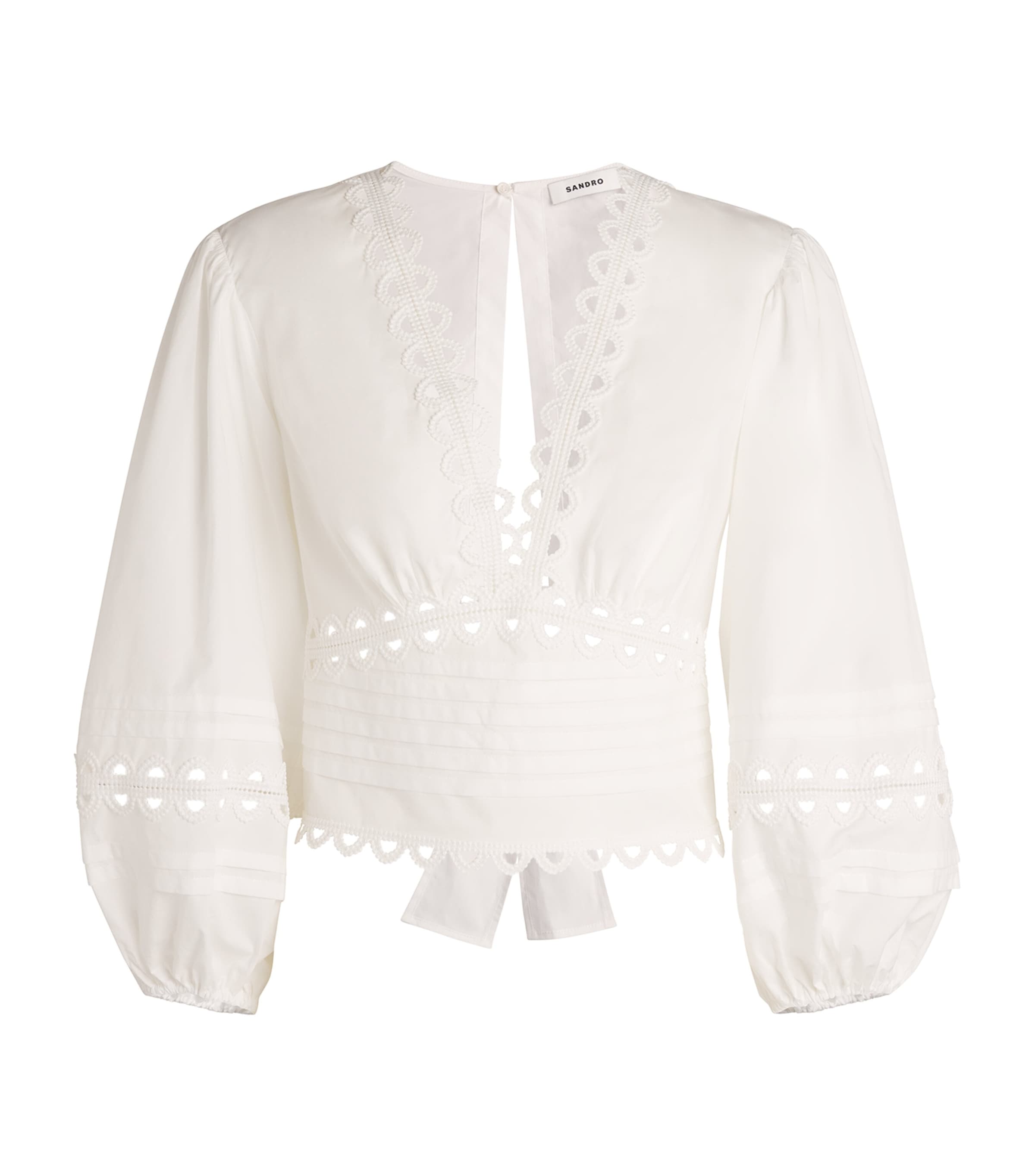 Cotton Poplin Blouse