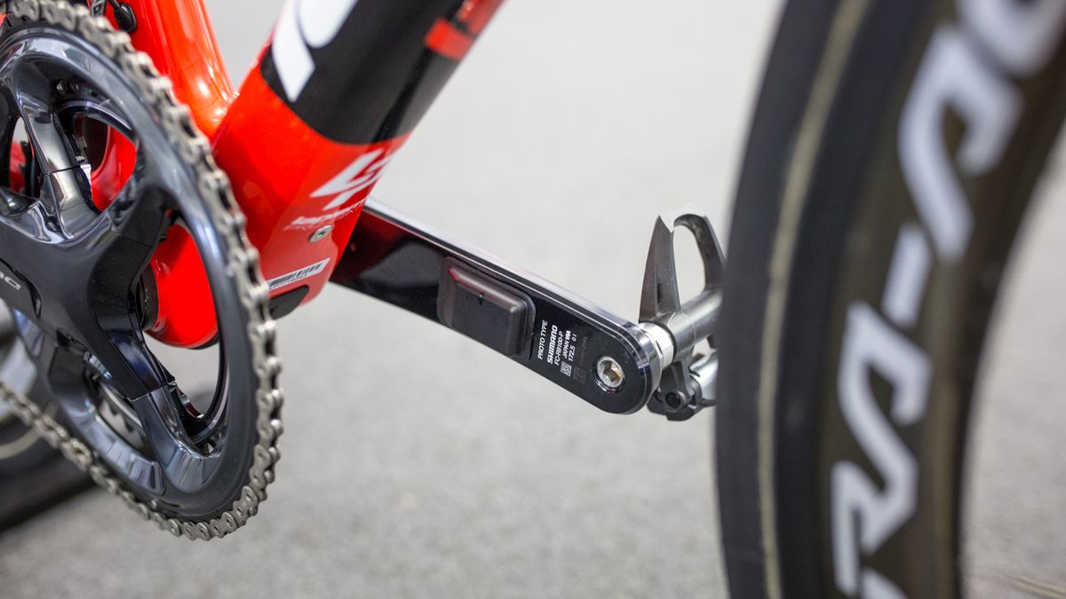 The powermeter cranks are marked as prototype