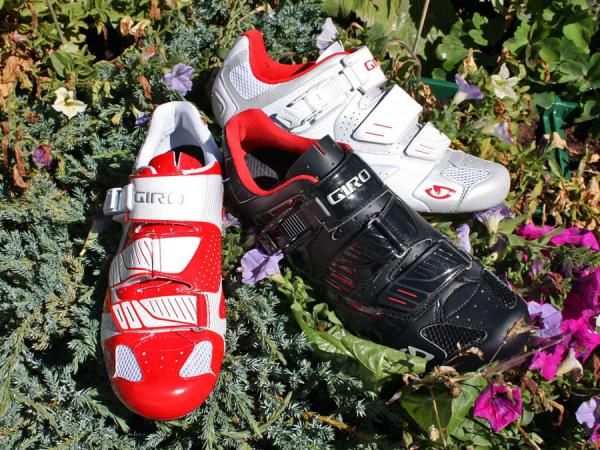 Giro will offer its Factor road shoe in three different colors.