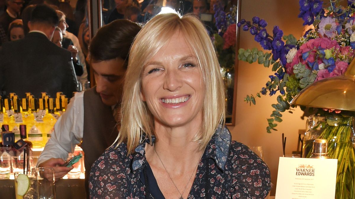 Jo Whiley’s long skirt and broderie top is the boho revival we can’t resist