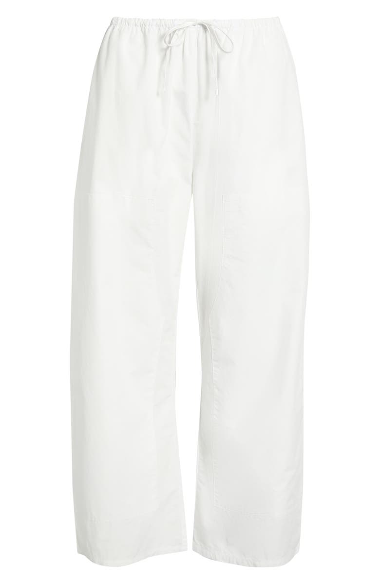 Kyoto Cotton Drawstring Utility Crop Pants