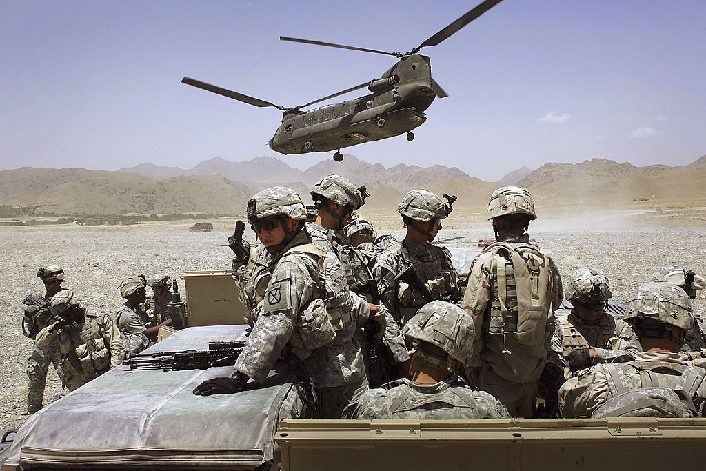 U.S. troops in Afghanistan in 2006. 