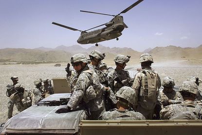 U.S. troops in Afghanistan in 2006. 