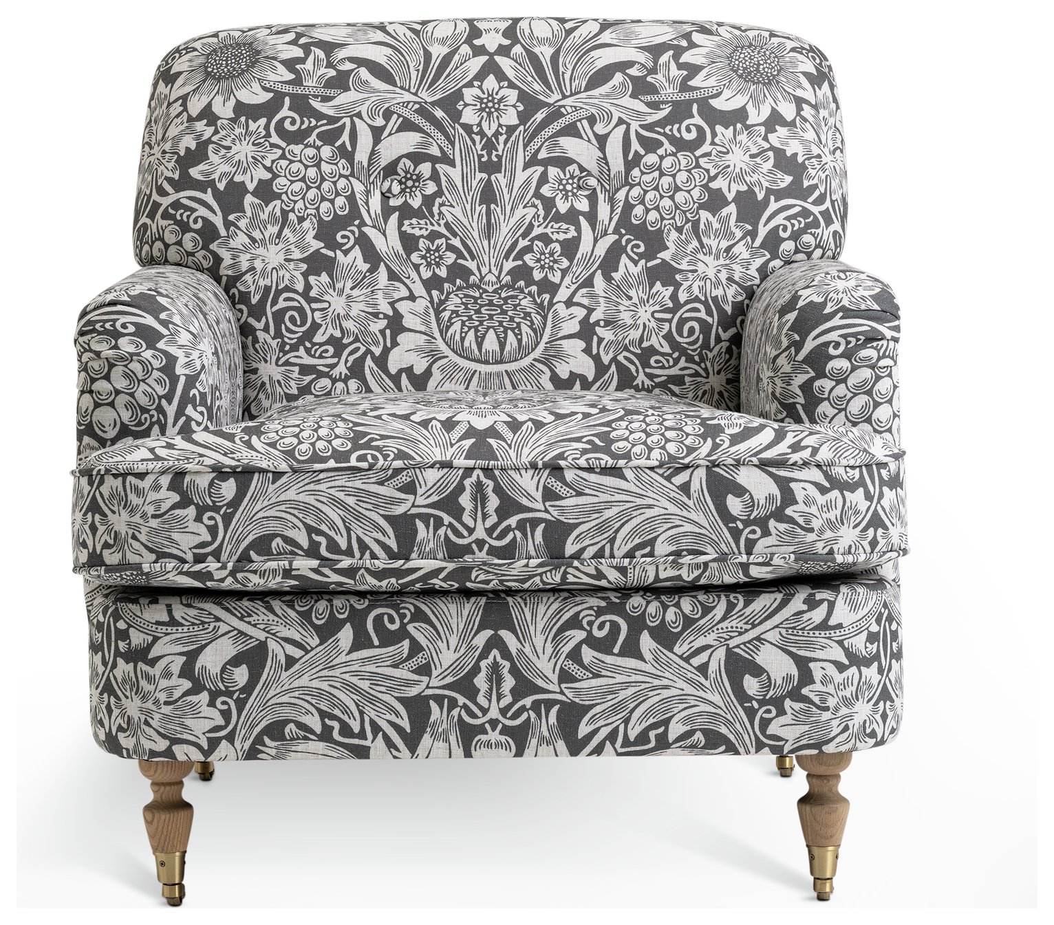 Habitat X Morris & Co. Merton Sunflower Fabric Armchair
