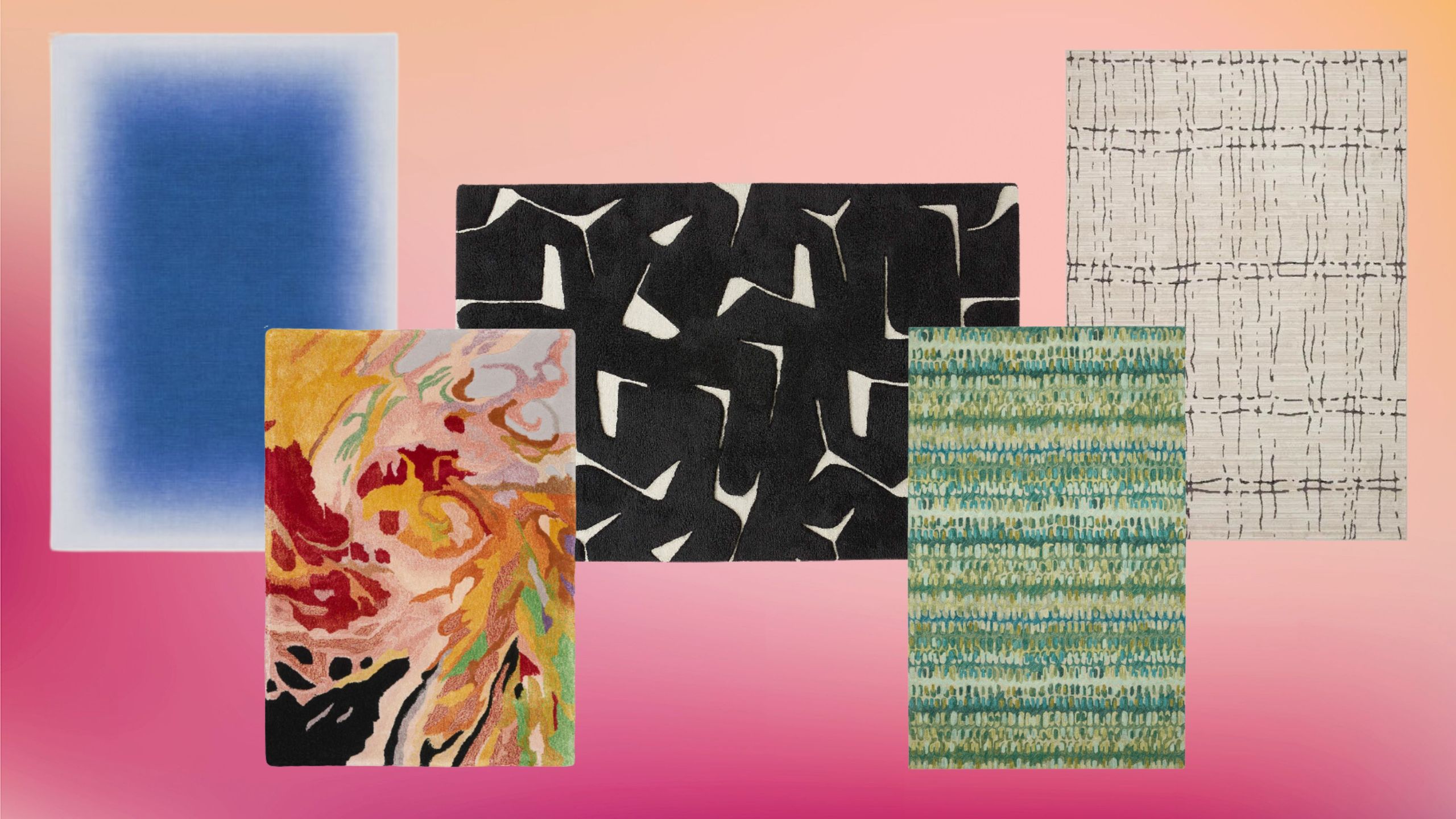 I Found 12 Abstract Rugs That Make Rooms Look More Artistic