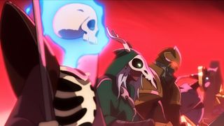 Slay the Spire 2 classes line up on red background