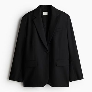 Oversized black blazer from H&M