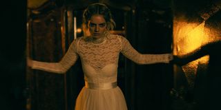 Samara Weaving as Grace in Ready or Not