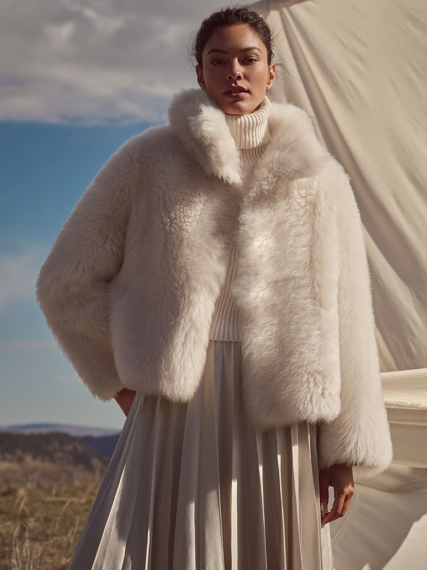 Overland, Kylie Reversible Sheepskin Jacket