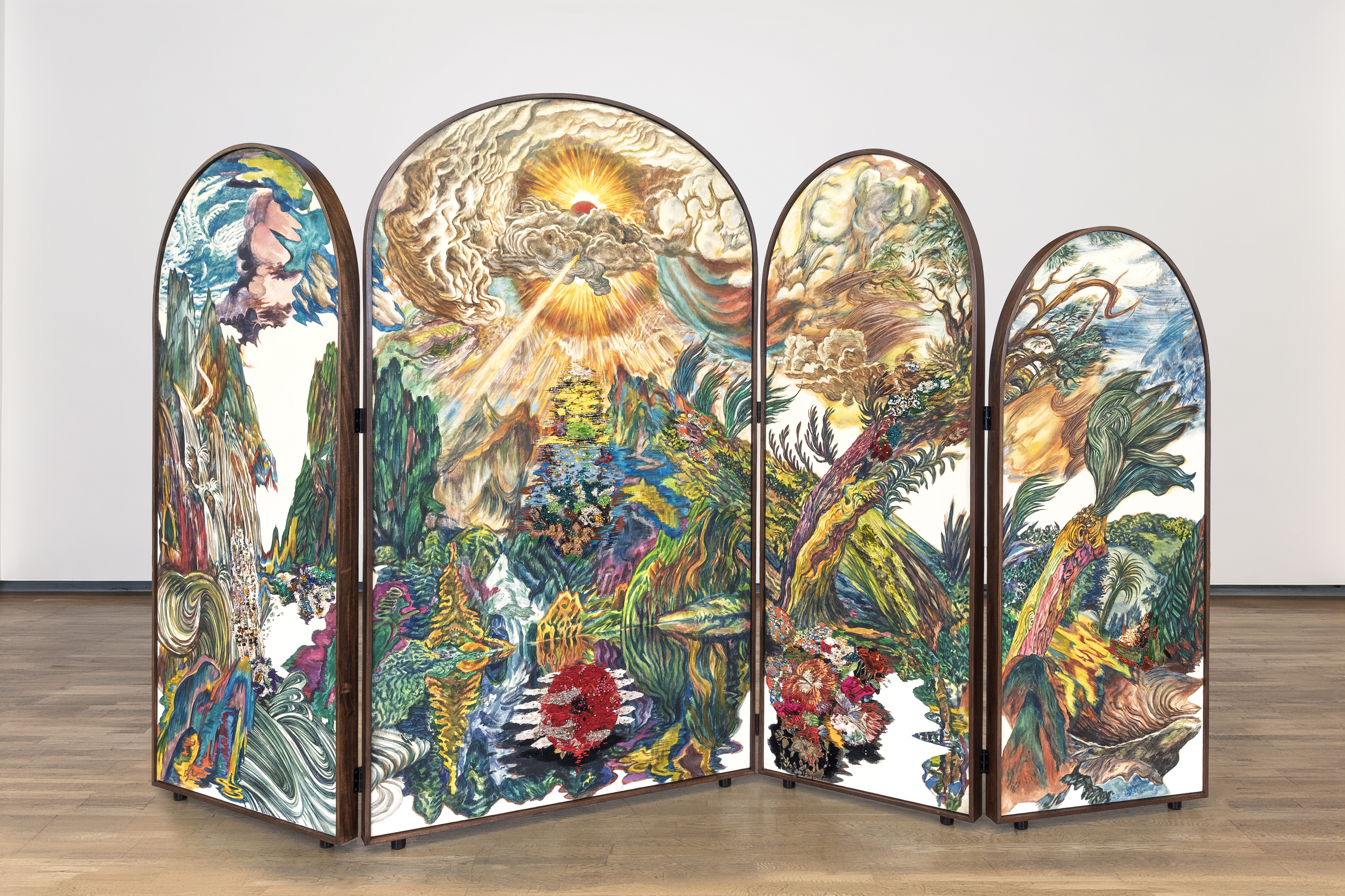 ken gun min 2026 exhibition, Strange Days of a Quiet Sun