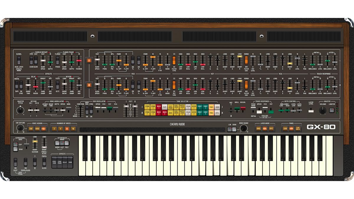 Cherry Audio releases the GX80, a new synth plugin that emulates the