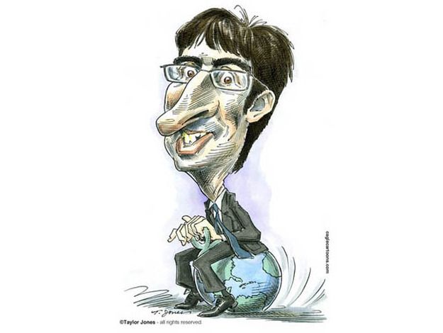 Editorial cartoon John Oliver