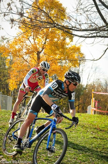 Allen Krughoff (Raleigh Clement) starting the long descent