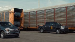 Fords Electric Truck Prototype Can Tow 500 Tons Techradar