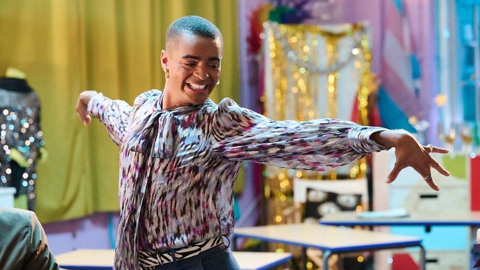 Layton Williams as Stephen in Bad Education: A Christmas Carol